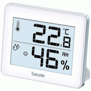 θερμόμετρο υγρασιόμετρο χώρου beurer hm16