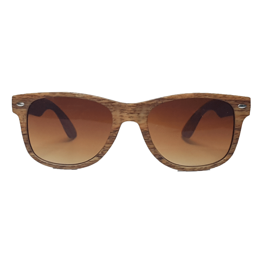 Γυαλιά ηλίου παιδικά MAGG kids wood beige - Image 2