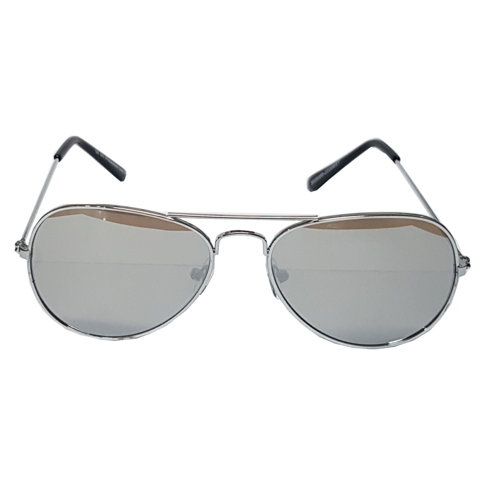 Γυαλιά ηλίου παιδικά MAGG kids pilot silver - Image 3