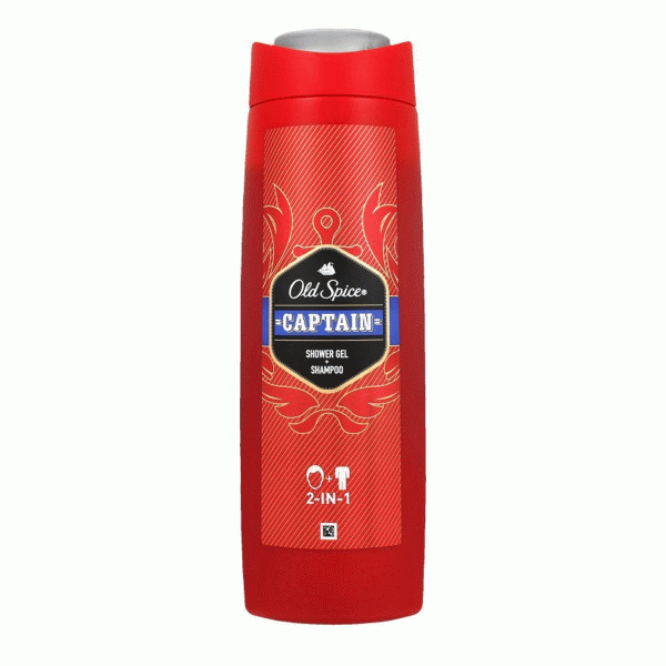 old spice captain 2 in 1 shampoo and shower gel