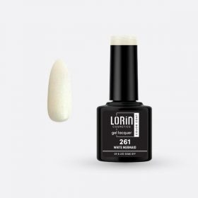 Lorin Gel Lacquer Ημιμόνιμο Βερνίκι 8ml #261 (White Mermaid)