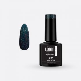 Lorin Gel Lacquer Ημιμόνιμο Βερνίκι 8ml #271 (Moss Glitter)