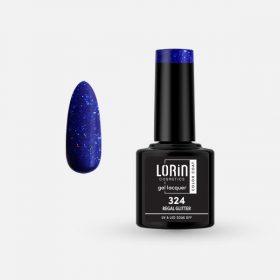 Lorin Gel Lacquer Ημιμόνιμο Βερνίκι 8ml. #324 (Regal Glitter)