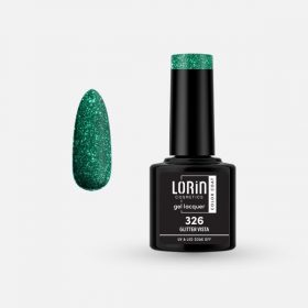 Lorin Gel Lacquer Ημιμόνιμο Βερνίκι 8ml. #326 (Glitter Vista)
