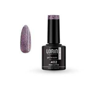 Lorin Gel Lacquer Ημιμόνιμο Βερνίκι 8ml. #402 (Pearl Glitter)