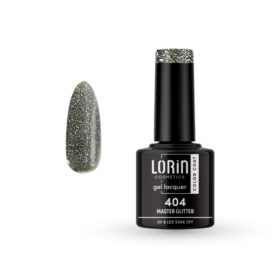 Lorin Gel Lacquer Ημιμόνιμο Βερνίκι 8ml. #404 (Master Glitter)