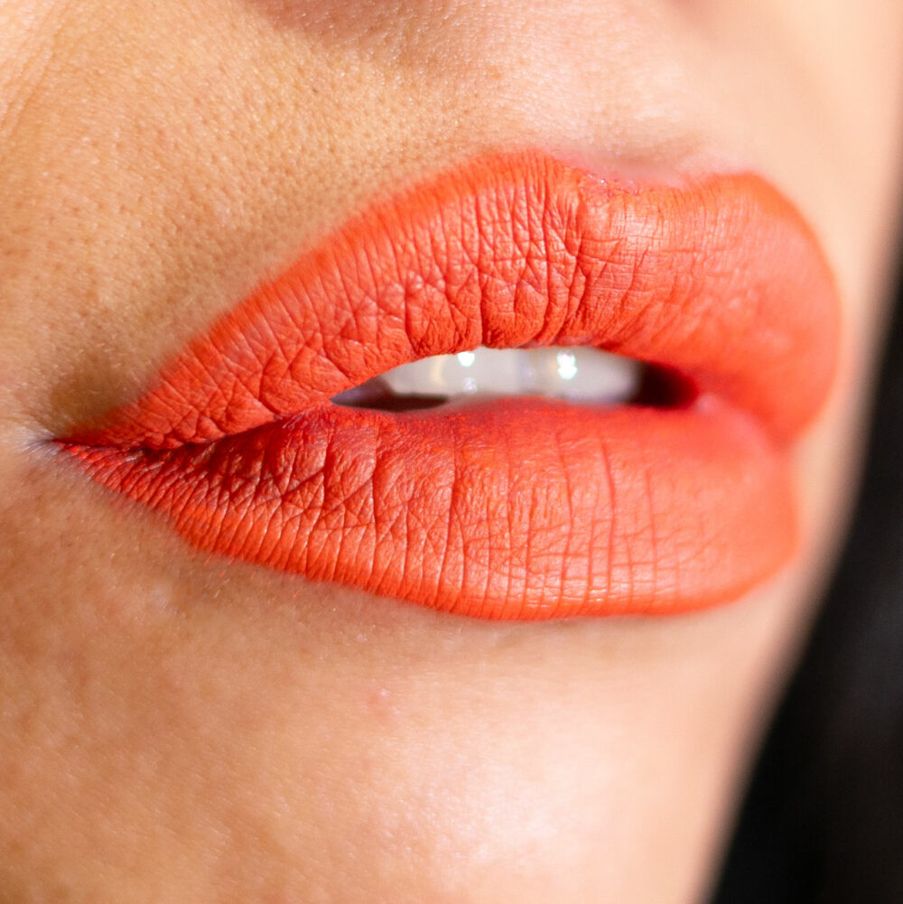 Lorin Kissproof Velvet Matte Lip #107 (Creamy Orange) - Image 2