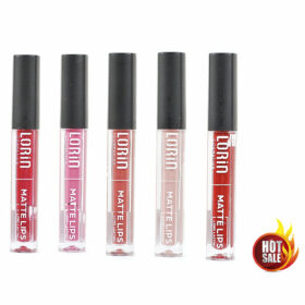 Lorin Hot Deal Set 5pcs Ανεξίτηλα Lipgloss Matte Mix Shades
