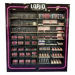 Lorin Stand Δαπέδου 7790SS διπλό Plexi Glass