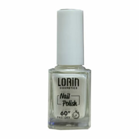 Lorin βερνίκι fast dry 13ml. #104 (Λευκό Περλέ)