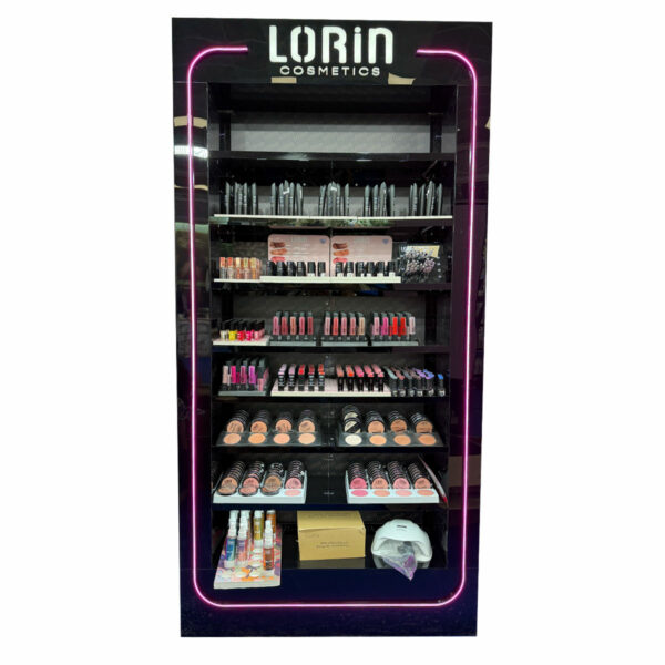 Stand Lorin Plexi Glass 7790S Flex Φωτειζόμενο 210Χ130Χ40